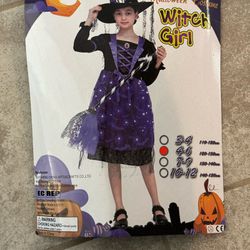 Lighted Halloween Witch Costume