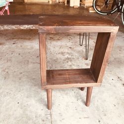 Rustic Mini Bookshelf / End Table