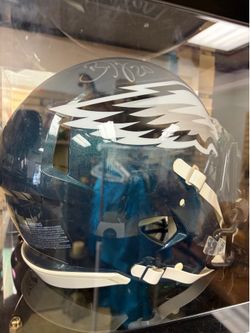 Brian Dawkins signed helmet