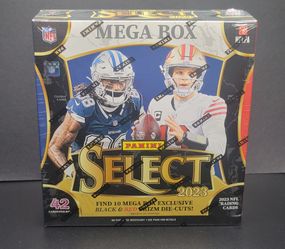 2023 Panini Select Football Mega Box Sealed Walmart Black Red Prizm