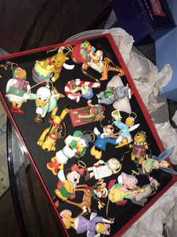 Disney vintage Grolier ornaments