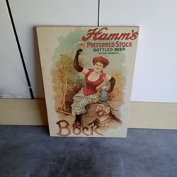 Hamm's Beer Sign