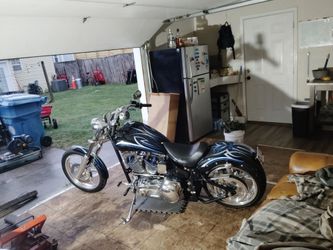 25-year-old chopper call it special construction..  super clean for 25 years..