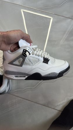 Jordan 4 White Cements