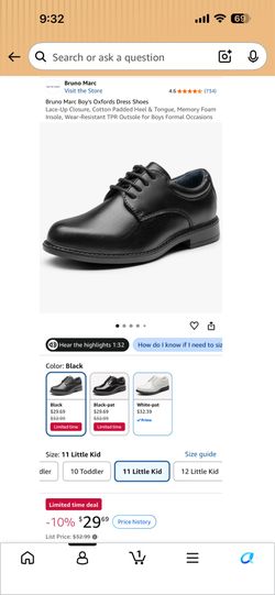 Boys dress shoes -kids size 11