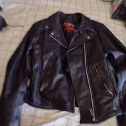 Hot Leather Medium Ladies Jacket