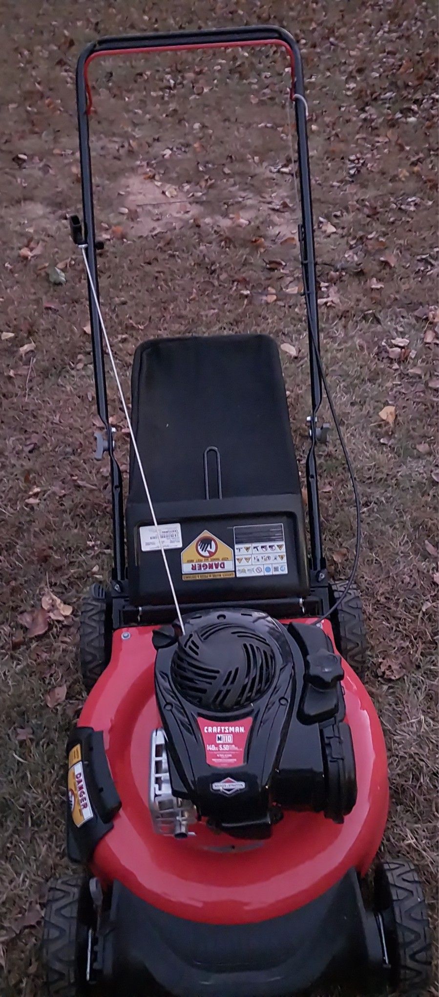 Brand New Craftsman M110 21 Inch Push Mower Located In Southmont NC