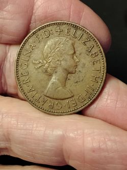 1964 Elizabeth ll One Penny