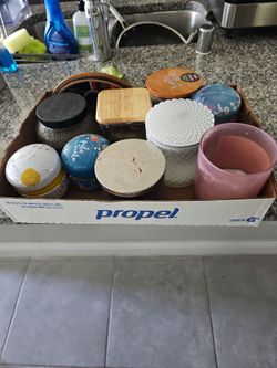 Scented candles - used