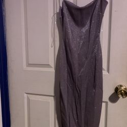 Purple Glitter Dress