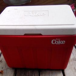 Vintage Coke Cooler