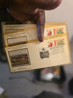 Papa John's Cardinal Stadium 1998 Inaugural Game First Day Covers