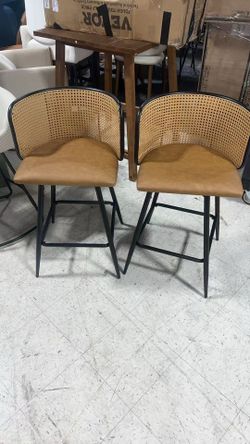 ❤️‍🔥 TYBOATLE Rattan Dining Chiars Set of 2