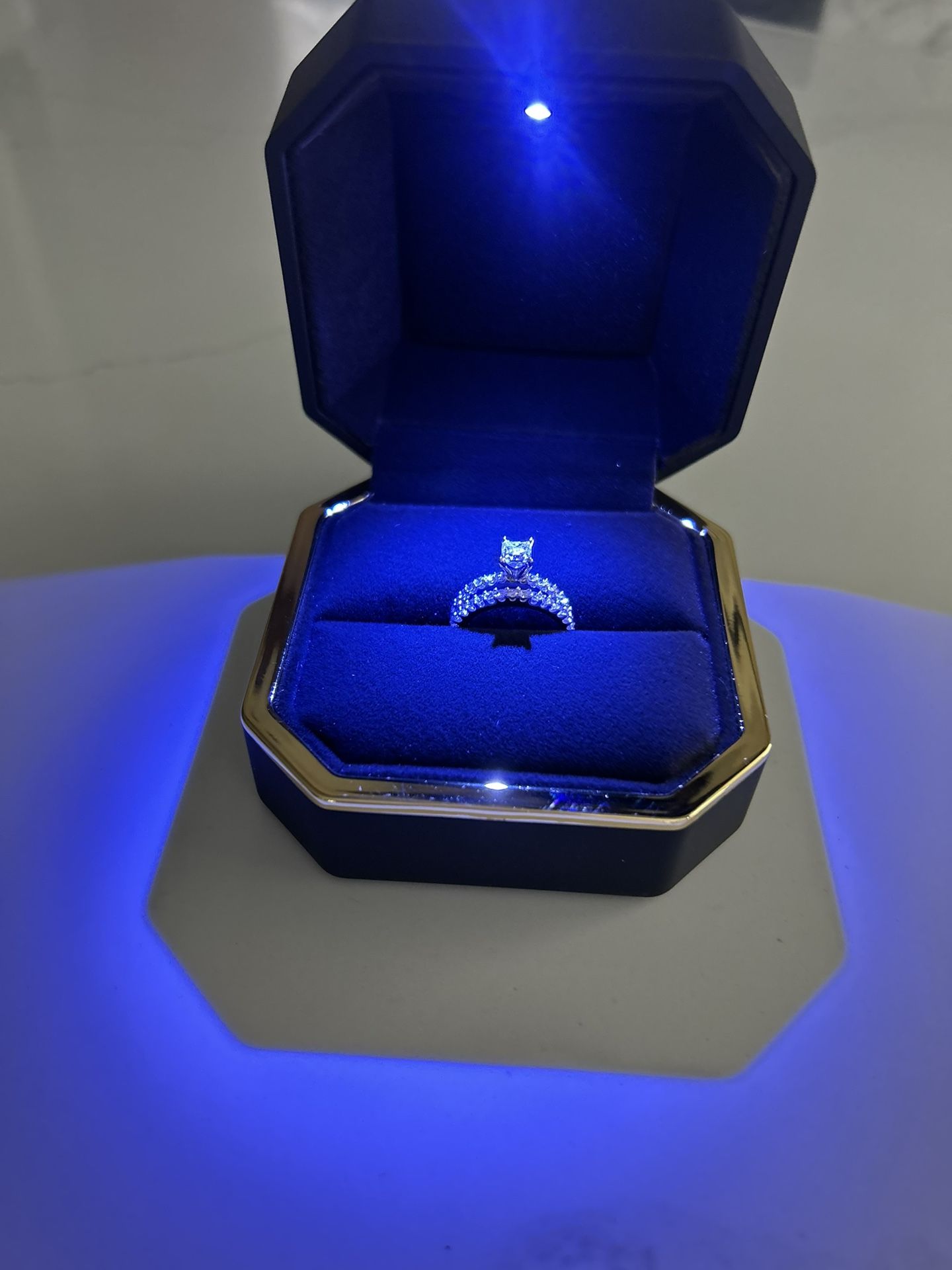 1. Carat Lab Grown Diamond Wedding Ring