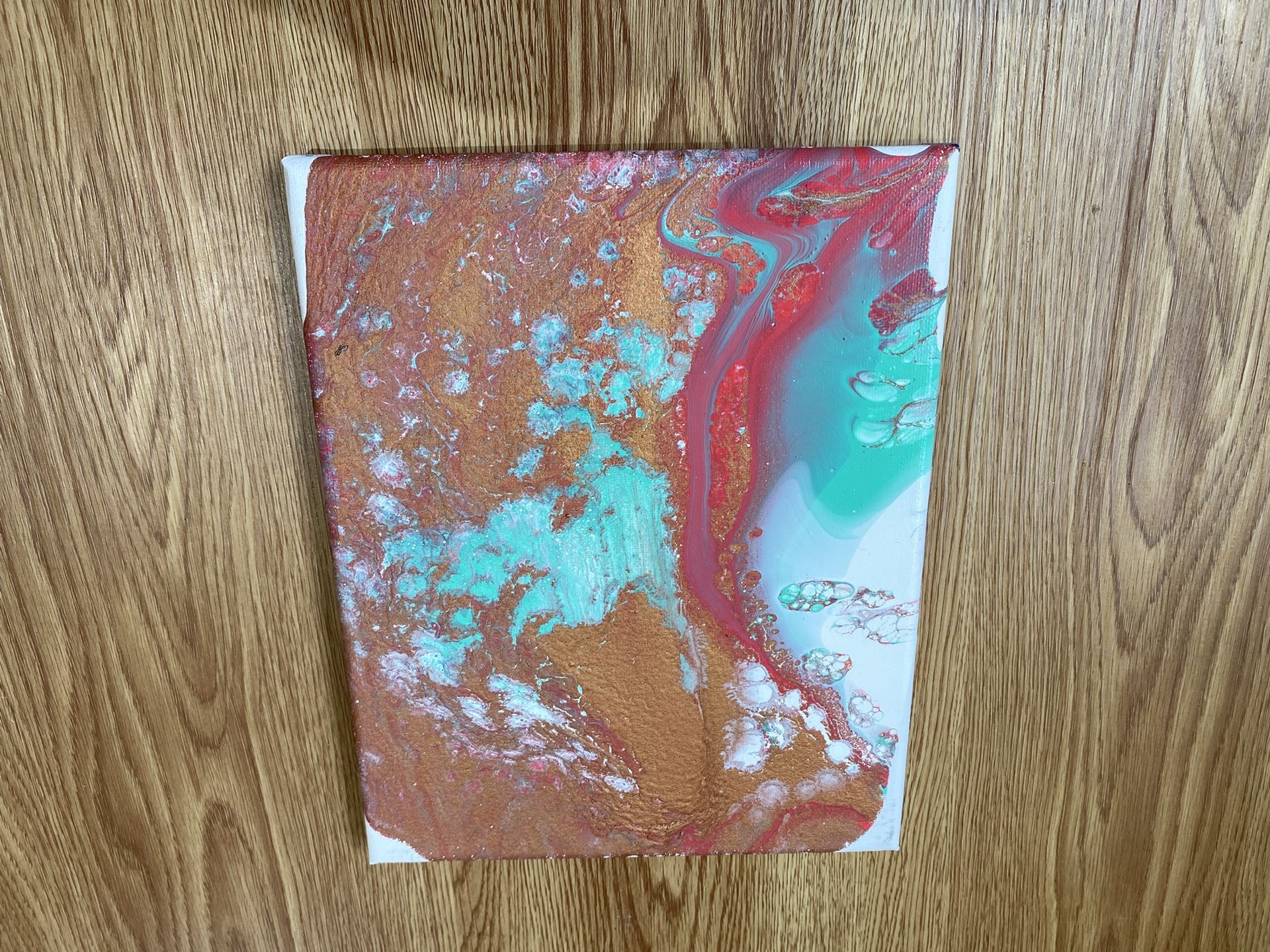 Pour Paint Canvas Art