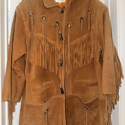 Fringe coat