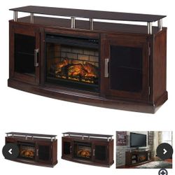 Fireplace TV Stand