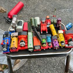 Tommy is a choo-choo train with the railroad or the train