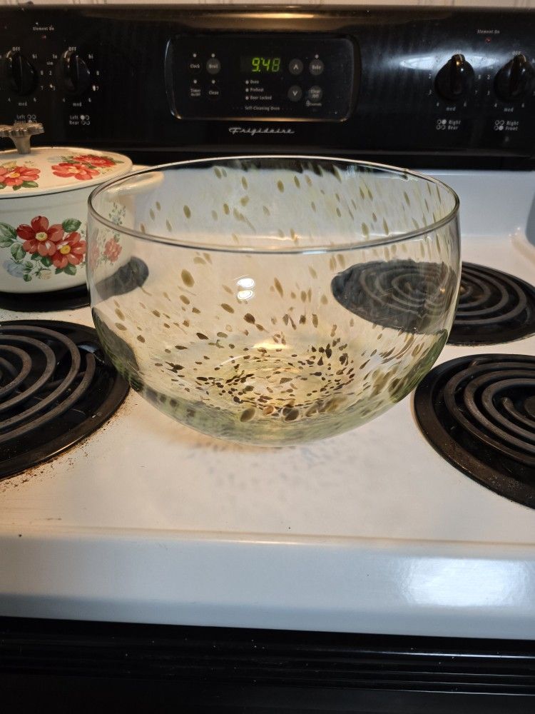 Beautiful Large Deco Bowl