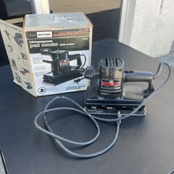 Vintage Sears Craftsman 3/8 Horsepower Pad Sander! Work great! 