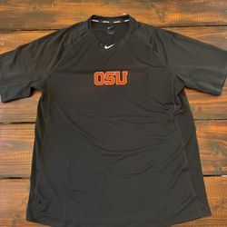 Nike Pro Oregon State Beavers Team Issue Fitted Training Shirt