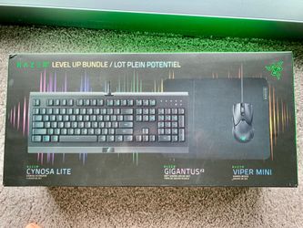 Razer Gaming Keyboard – Brand New in Box – Unused – RGB Backlit