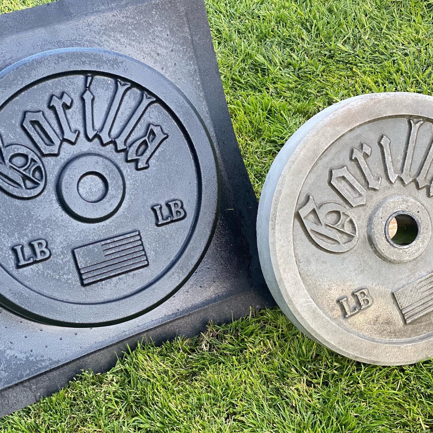 DIY Olympic Barbell Cement Weight Molds For Sale 