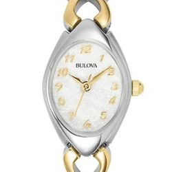 Bulova women's dress watch White