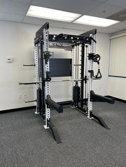 FULLY LOADED - FREE DELIVERY🟢All In One Home Gym🟢 Functional Trainer🟢Smith Machine🟢Squat Rack🟢Cable Machine 