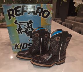 🤠👢 Reparo Kids Western Boots – New in Box 👢🤠 size 8
