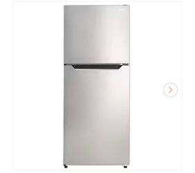 10.1 cu. ft. Top Freezer Refrigerator in Stainless Steel, Counter Depth