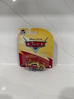 Gold lightning McQueen