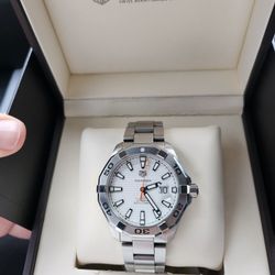 WATCH TAG HEUER AQUARACER 43MM WHITE