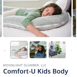 NEW Kids Body Pillow - Grey Color