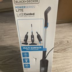 Black & Decker Power Series Flex 3-in-1 Corded Stick Vacuum