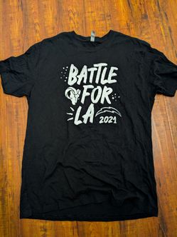 Rams Chargers Battle for LA T-Shirt XL