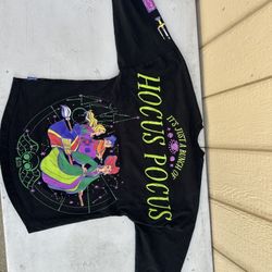 Hocus Pocus Shirt Adult Small Black Disney Parks Spirit Jersey Disneyland Movie