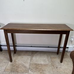 Solid Wood Consult Table