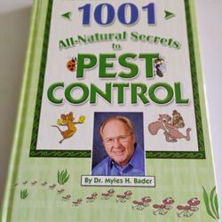 Brand New Pest Control Book