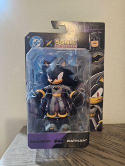 DC x Sonic the Hedgehog Shadow Batman Action Figure