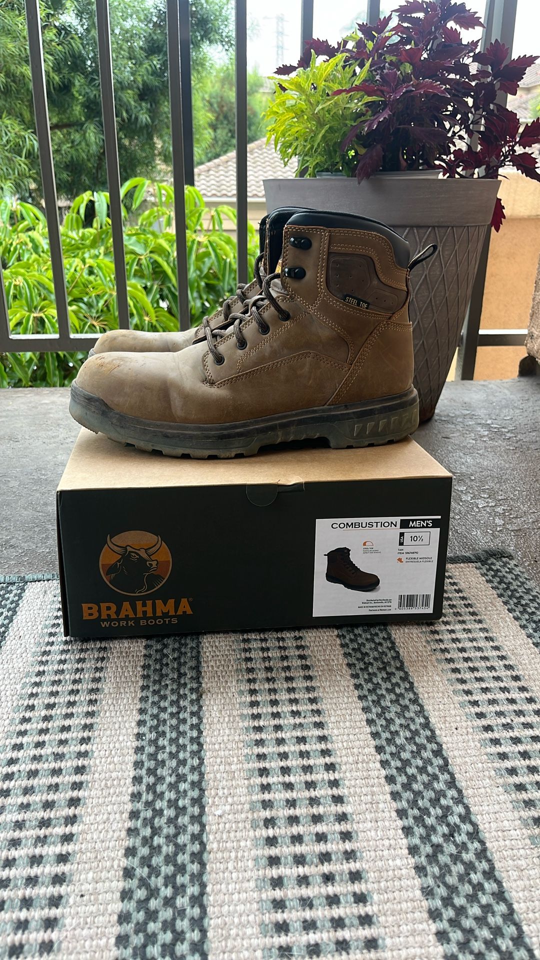 Brahma Steel Toe Work Boots