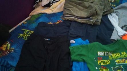 Big bag of boys cloths 12 months -6t clean I have two bags 20 each including jackets