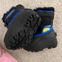 Toddler Black Sorel Snow Boots (5)