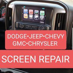 Radio Screen Repair For Dodge Chevrolet Jeep GMC 