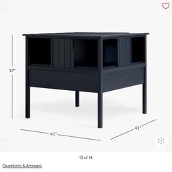 Pottery barn Navy Blue Córner Storage