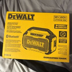 Dewalt 20V MAX Cordless Bluetooth Speaker (Tool Only)