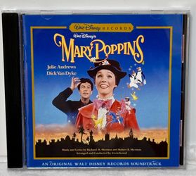 Mary Poppins Original Walt Disney Records Soundtrack CD Julie Andrews 1997