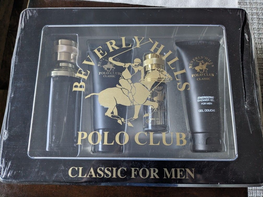 Beverly Hills Polo Club Classic 4 Piece Cologne Set
