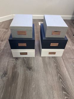 Hearth & Hand Storage Boxes