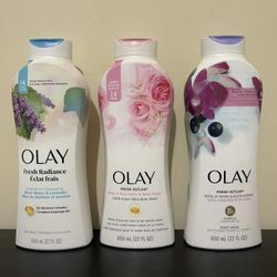 3pack Olay Body Wash 